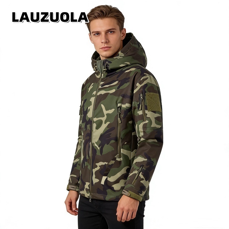 Outdoor Hunting Hoodie - Herren Tarnmuster Wasserdichte Jacke 2026 Neue