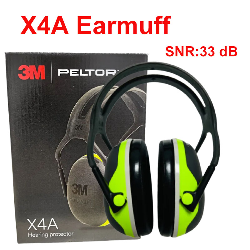 Shooting Ear Muff - Original 3M X4A Lärmfeste Polierwerkstatt Schule