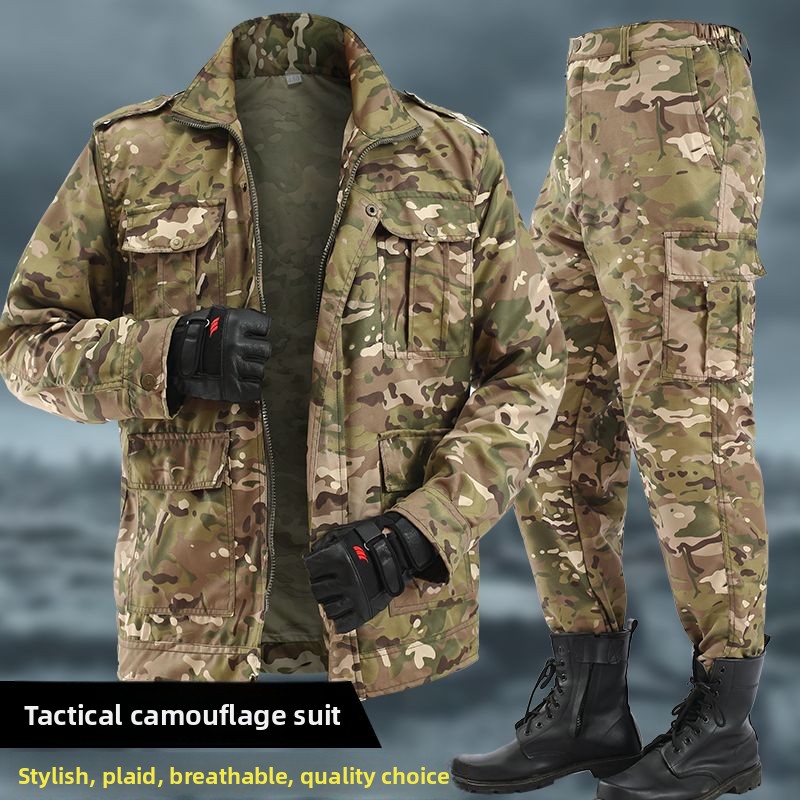 Hunting Outdoor Wear - Jagd- und Wander-Sportuniform Herren-Trainingsanzug Outdoor-Taktikanzug Schwarzer