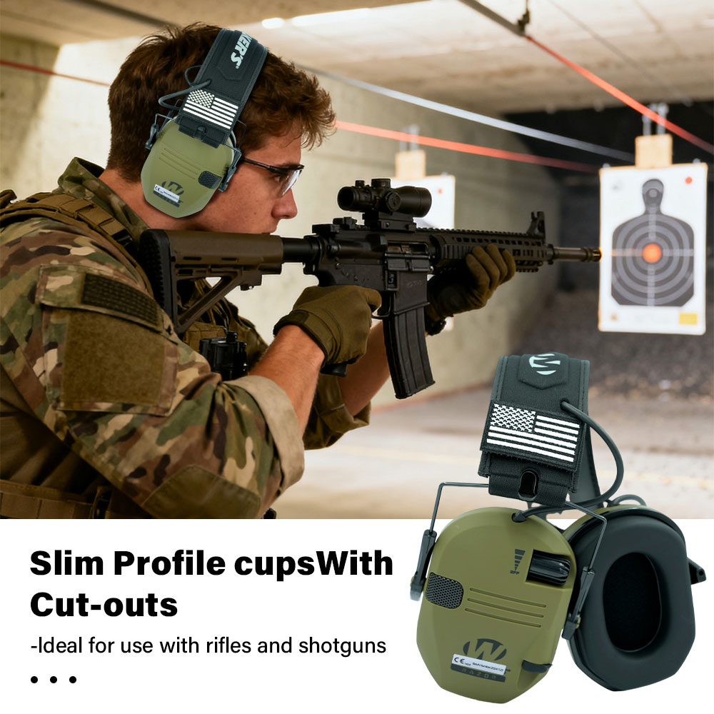 Shooting Ear Muff - Outdoor-Jagd-/Schieß-Ohrenschützer reduzieren aktuell den Lärm, um