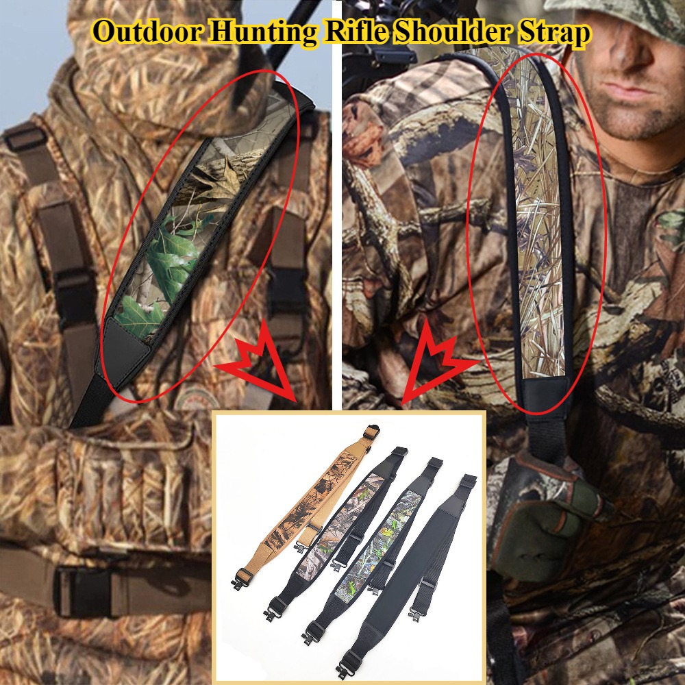 Hunting Outdoor Wear - Outdoor Jagd Gewehr Schulter Gurt Einstellbar
