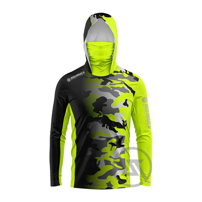 Outdoor Hunting Hoodie - Right track Maske Hoodies Angel kleidung