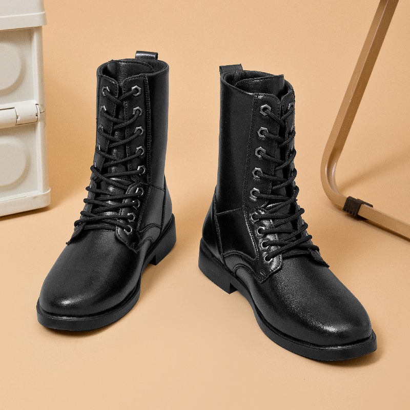 Hunting Outdoor Boots - MAIJIAKA Hochwertige Lederstiefel Outdoor Taktische Kampfstiefel