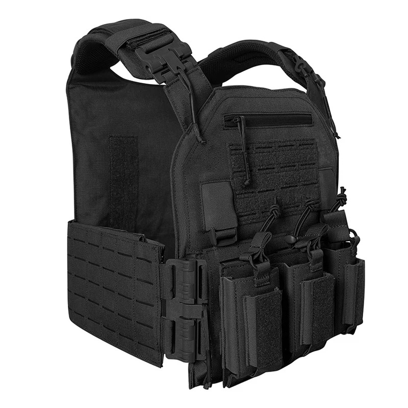 Hunting Outdoor Wear - Verschleißfeste, schnell lösende, lasergeschnittene Molle-System-Jagd-Trainingsweste für