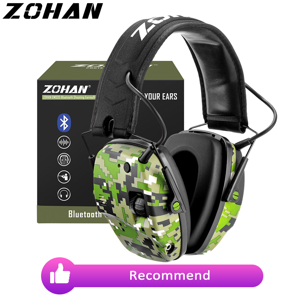 Shooting Ear Muff - Zohan 5,0 Bluetooth elektronische Schießen Ohren