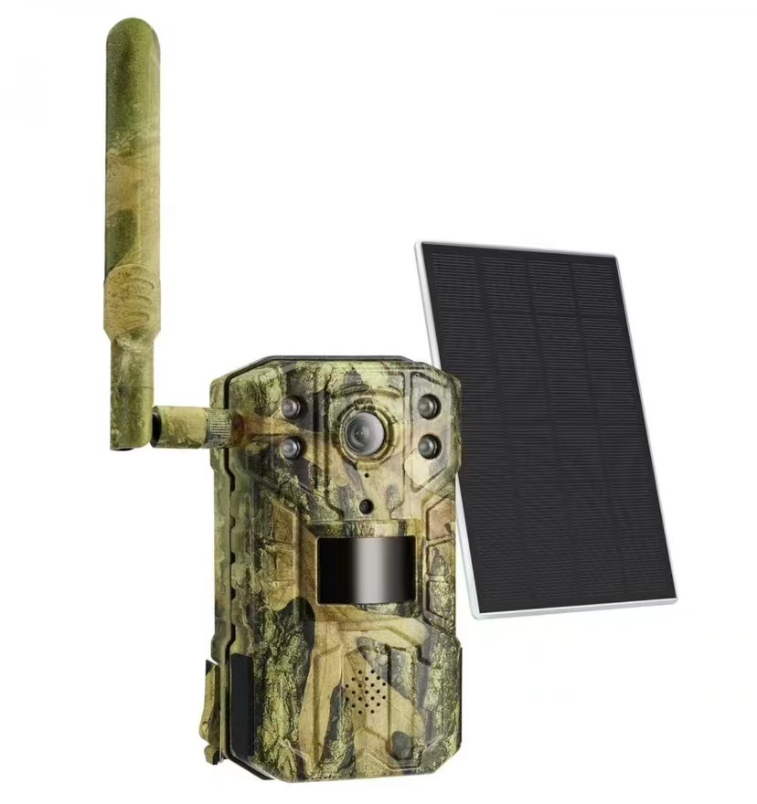 Outdoor Hunting Camera Wireless - 2K-fähige solarbetriebene Lithium-Batterie Outdoor 4G Jagdkamera