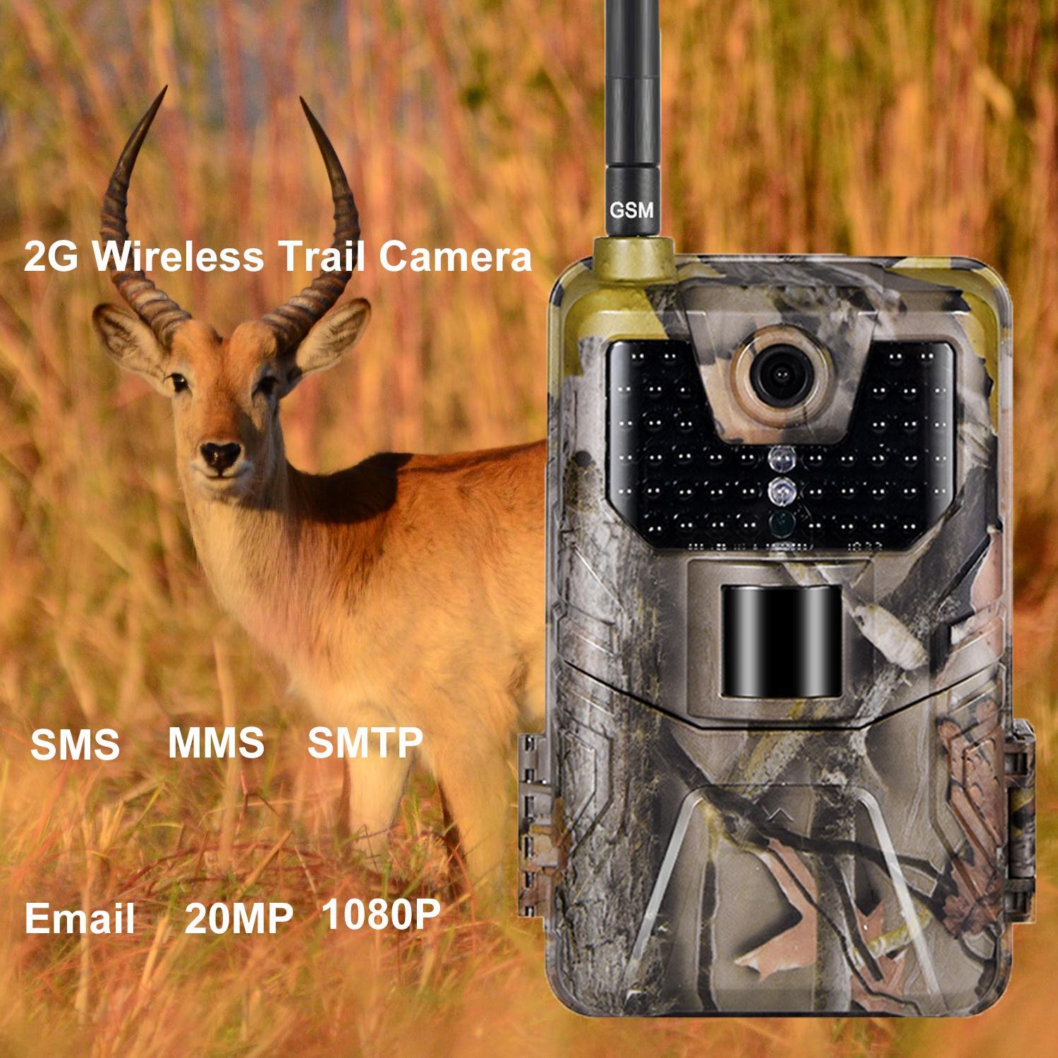 Outdoor Hunting Camera Wireless - 2G MMS SMTP Wildkamera mit Tracking-Funktion,