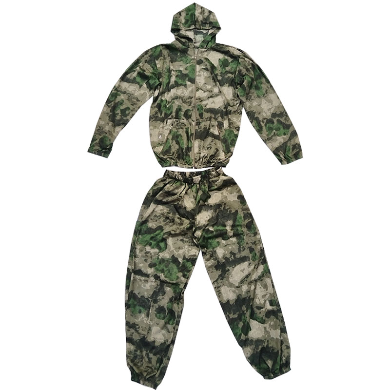 Outdoor Hunting Hoodie - Outdoor-Hoodie-Sets für Herren, Leichte Mesh-Tarnanzüge, Atmungsaktive