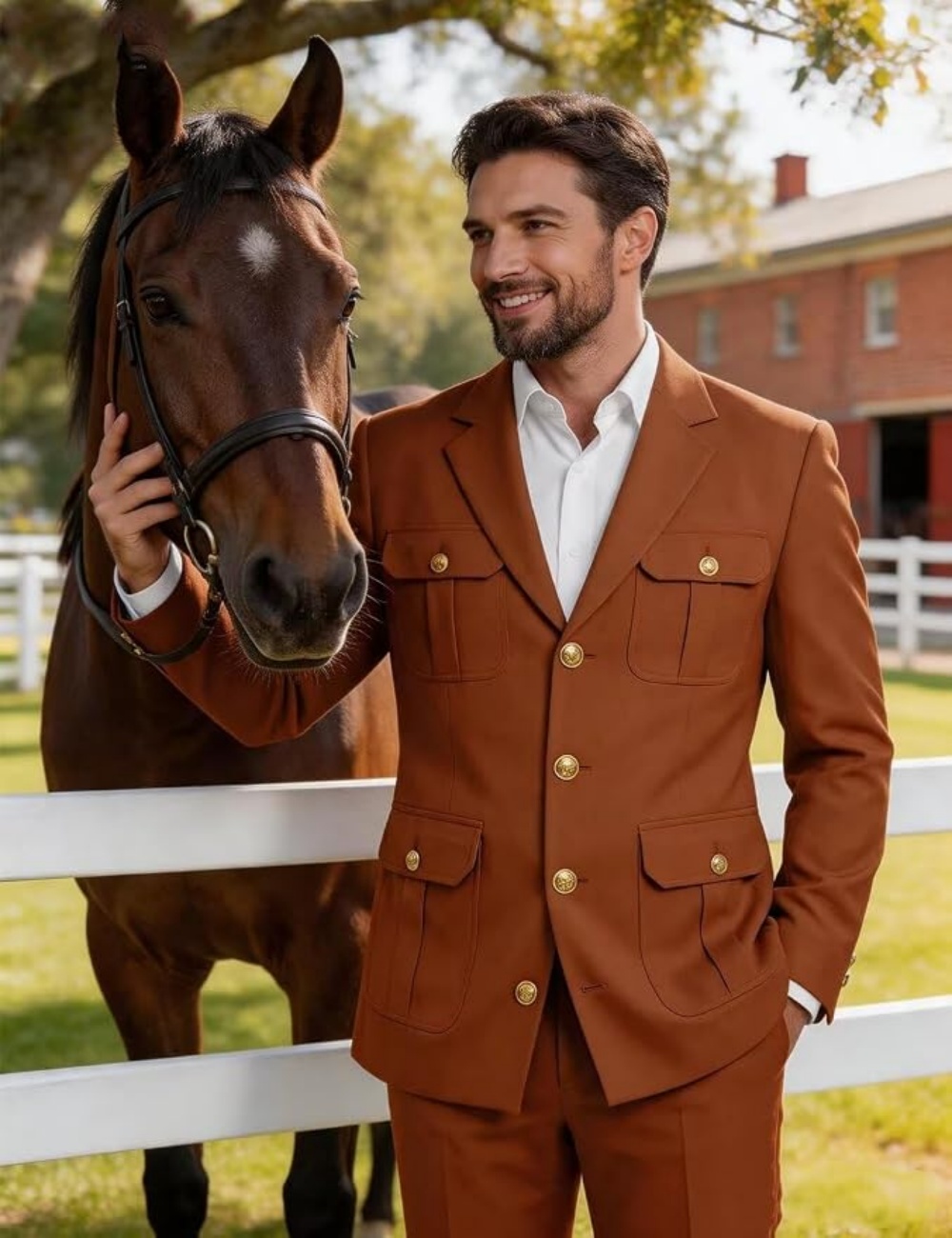 2-teiliger Safari-Anzug für He – Safari Outdoor Hunting Jackets Bewertung und Preis