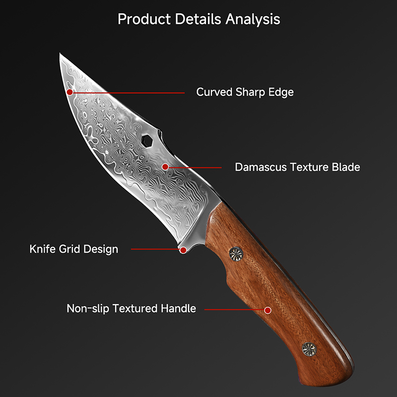 Damaskus Outdoor Messer Geboge – Hunting Knife Outdoor Edge Bewertung und Preis