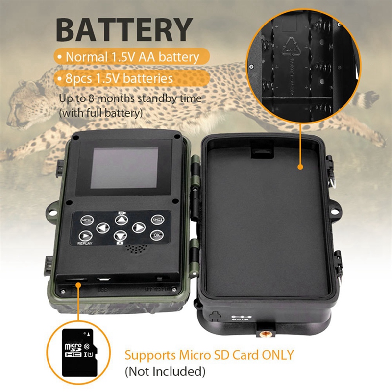 -801A 4K UHD 36MP 4G LTE Nacht – Outdoor Hunting Camera Wireless Bewertung und Preis