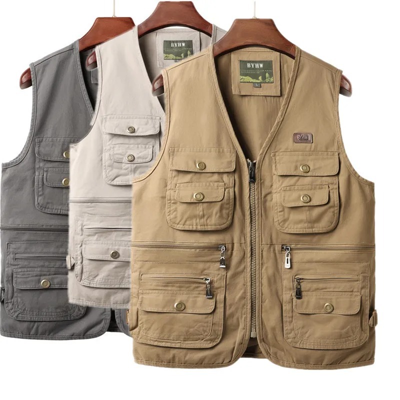 Herrenweste mit mehreren Tasch – Safari Outdoor Hunting Jackets Bewertung und Preis