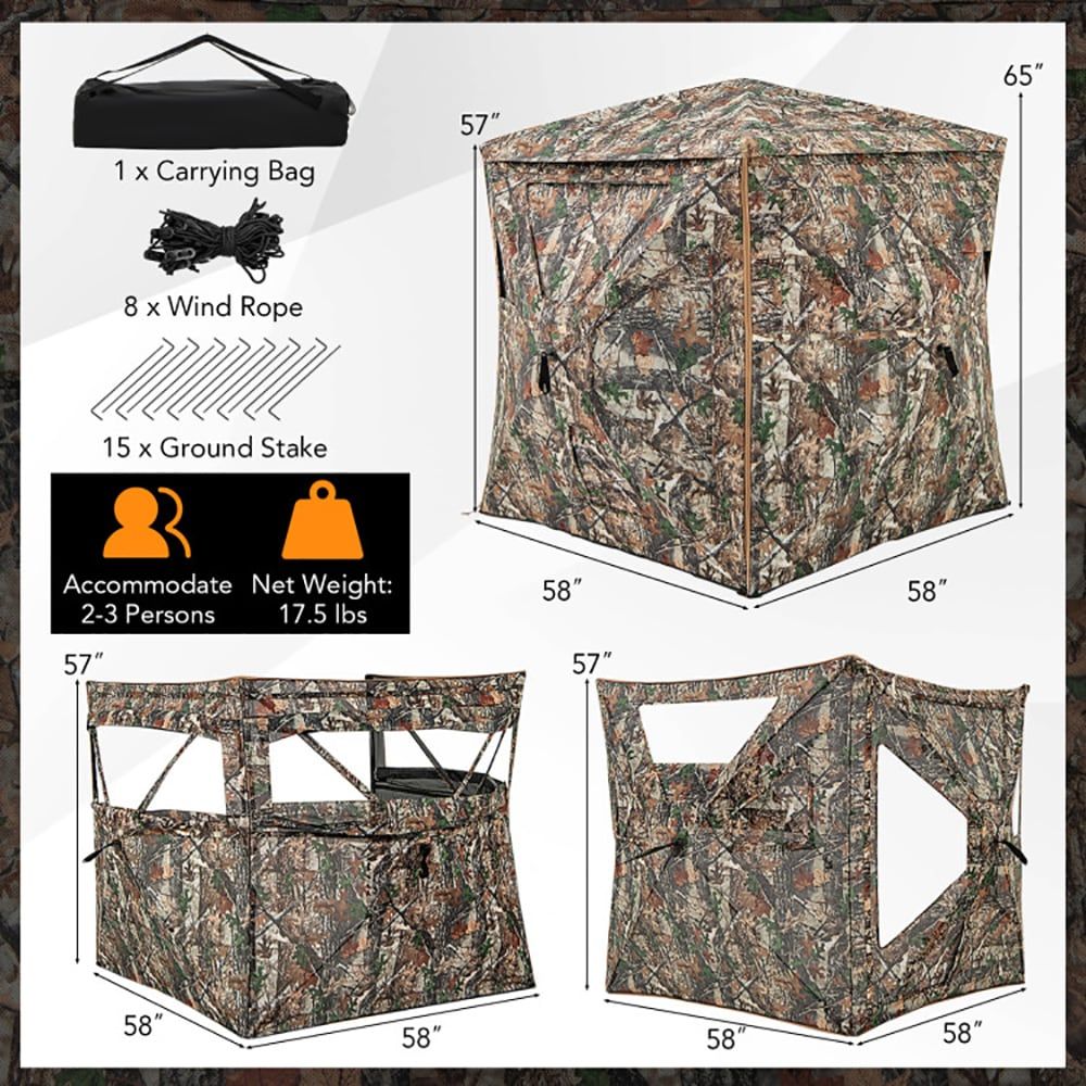 5-in-1 Abnehmbares Jagdverstec – Hunting & Outdoor Supplies Carterton Bewertung und Preis
