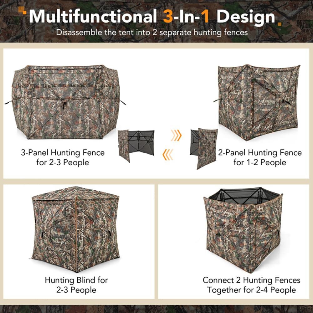 5-in-1 Abnehmbares Jagdverstec – Hunting & Outdoor Supplies Carterton Bewertung und Preis