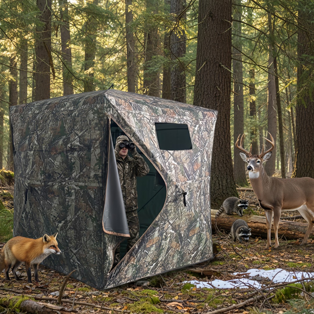 Tarnfarbener Pop-Up Jagdstand  – Hunting & Outdoor Supplies Carterton Bewertung und Preis