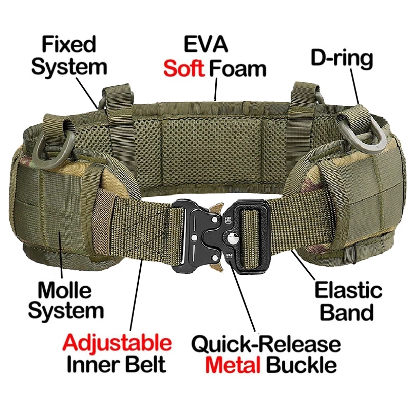 Taktischer Nylon-Gürtel mit Sc – Hunting Outdoor Wear Bewertung und Preis