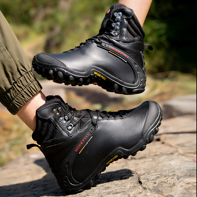 Kuh Leder Männer Winter Wander – Hunting Outdoor Boots Bewertung und Preis