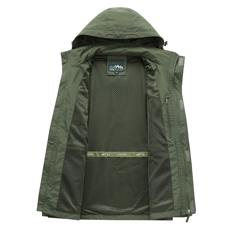 Abnehmbare Ärmel, winddichte K – Safari Outdoor Hunting Jackets Bewertung und Preis